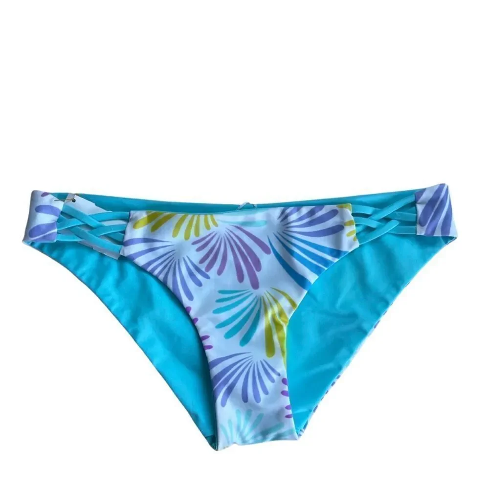 Land’s EndFloral Reversible Bikini Bottom XS 0-2